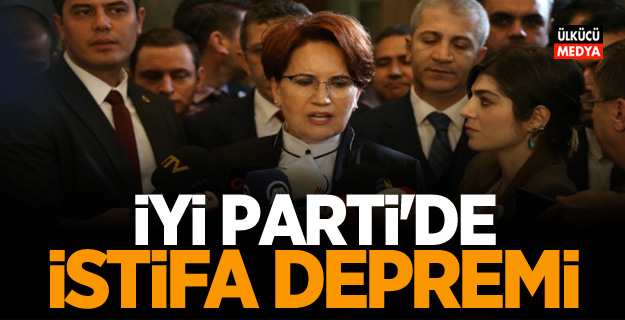 Seçim hezimeti sonrası İYİ Parti'de istifa depremi