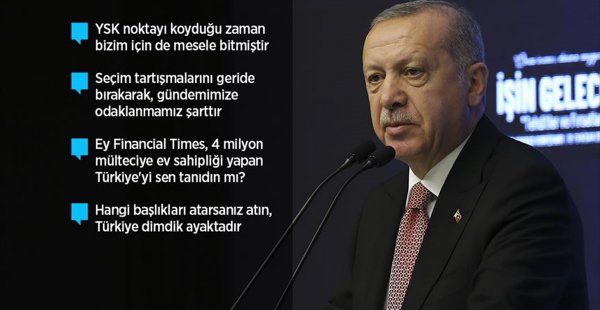 Erdoğan: Zulümlere Tribünden Seyirci Olmayız