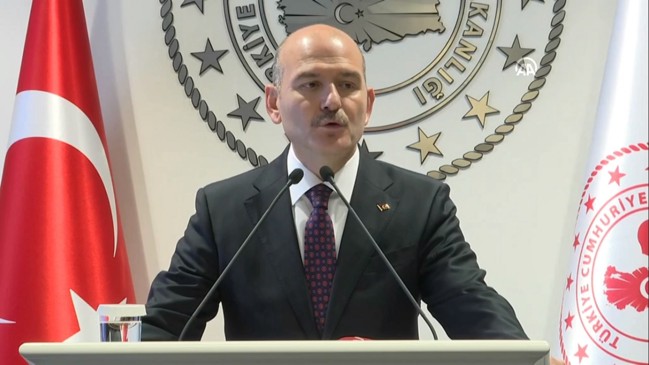 Bakan Soylu: Yumruk atan kişi şehidin yakını!