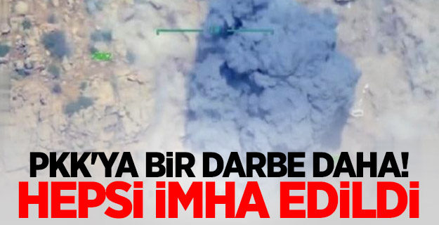 PKK'ya bir darbe daha: Hepsi İmha edildi