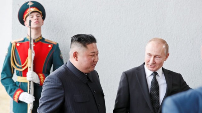 Putin ile Kim Jong-Un bir araya geldi!