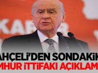 MHP Lideri Devlet Bahçeli'den Cumhur İttifakı Açıklaması