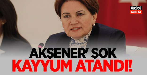 MERAL AKŞENER'E ŞOK! KAYYUM ATANDI