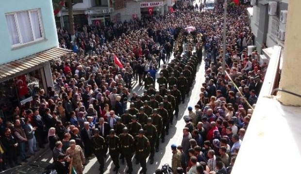 Aydın şehidini uğurladı