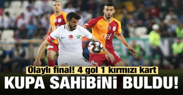 Türkiye Kupası Galatasaray'ın