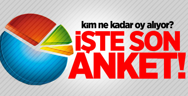 Son anket sonuçları açıklandı!