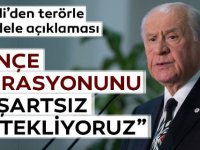 Bahçeli: MHP, Pençe Operasyonu'nu Ön Şartsız Desteklemektedir