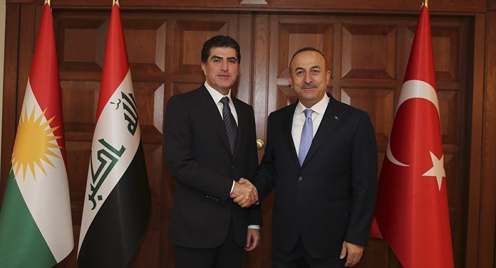 Çavuşoğlu'ndan peşmerge başı Barzani'ye tebrik