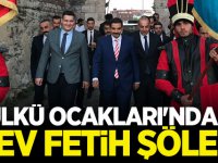 ÜLKÜ OCAKLARINDAN 5 BİN KİŞİLİK FETİH ŞÖLENİ