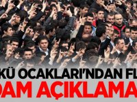 Ülkü Ocakları'ndan Flaş İdam Açıklaması