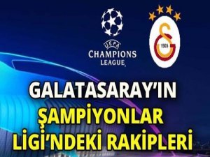 İşte Galatasaray'ın Avrupa'daki muhtemel rakipleri