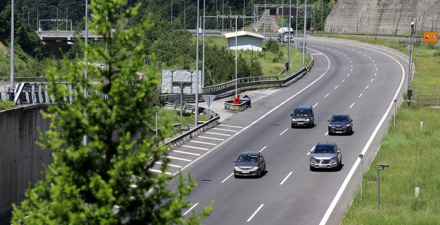 Anadolu Otoyolu'nda Trafik Yoğunluğu Azaldı