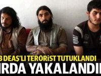 3 DEAŞ'lı tutuklandı