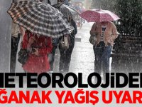 Meteorolojiden sağanak yağış uyarısı!