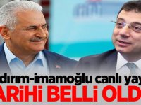 Yıldırım- imamoğlu canlı yayın! Tarihi Belli Oldu...