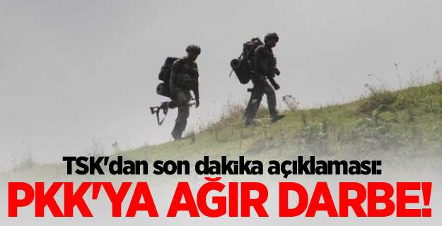 PKK'ya 15 günde ağır darbe!