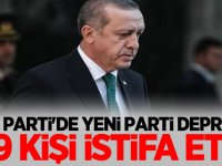 Ak Parti'de yeni parti depremi! 89 kişi istifa etti..