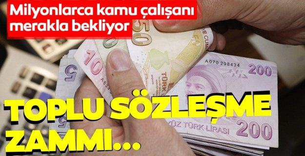 Kamu İşçisine Zam Pazarlığında Sona Doğru