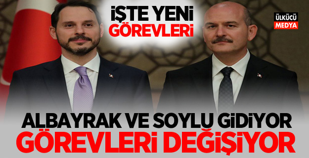 Gündemi karıştıran iddia Soylu ve Albayrak'ın görev yeri değişiyor