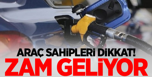 Araç sahipleri dikkat! Zam geliyor