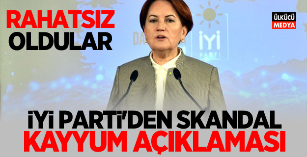 İYİ Parti’den Skandal kayyım açıklaması