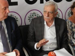 CHP'li Muharrem İnce HDP'li Ahmet Türk'ü ziyaret etti