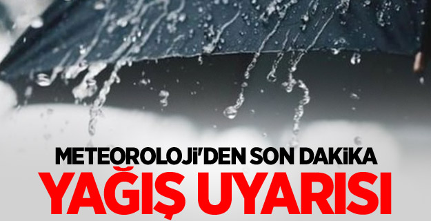 Meteoroloji duyurdu Çok şiddetli geliyor