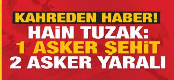 Mardin'de Mehmetçiğe saldırı: 1 Asker Şehit 2 asker yaralı