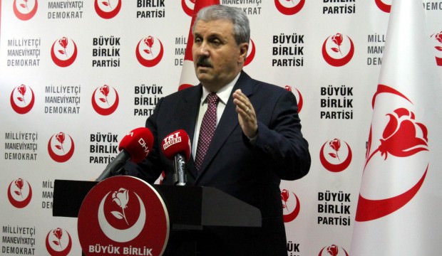 Mustafa Destici: HDP, PKK'nın siyasi şubesidir, terör yuvasıdır