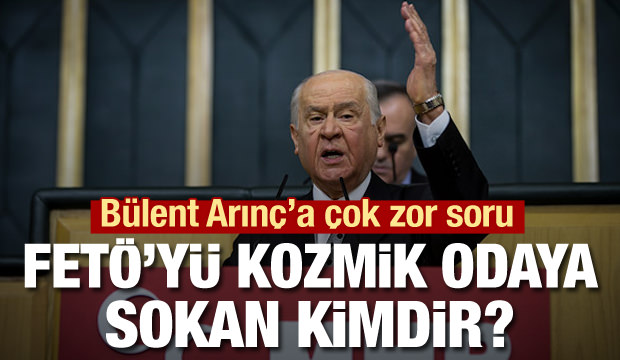 Bahçeli'den Bülent Arınç'a: FETÖ'yü Kozmik Odaya Kim Soktu?