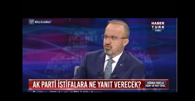 AKP'li Bülent Turan: "Erdoğan olmasa biz hiçiz"