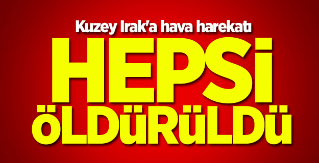 PKK'ya büyük operasyon! Hepsi öldürüldü