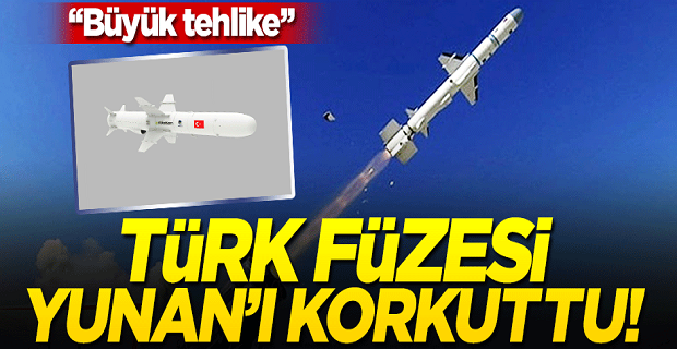 Türk Füzesi Yunan'ı Korkuttu