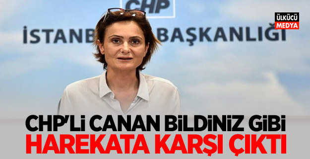 Canan Kaftancıoğlu harekata karşı çıktı!