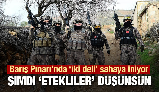 Barış Pınarı Harekatı’nda da JÖH ve PÖH timleri sahaya iniyor