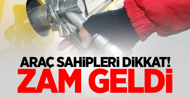 Araç sahipleri dikkat! Yine zam geldi