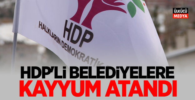 HDP'li Belediyeye Kayyum Atandı