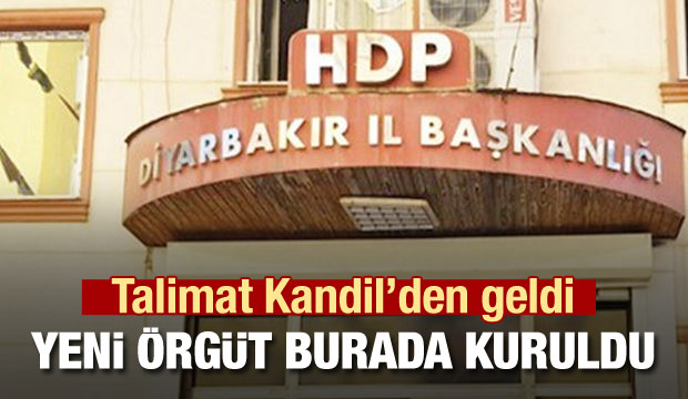 PKK yeni örgütü burada kurdu