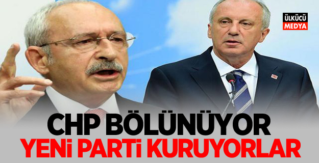 CHP'de bölünüyor! Yeni parti kuruyorlar...