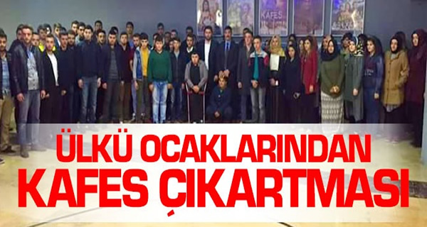 Yozgat Ülkü Ocaklarından Kafes Çıkartması