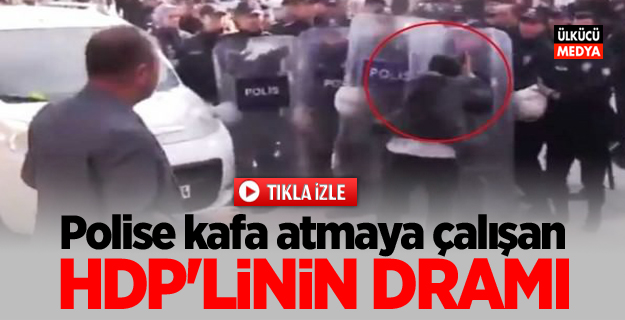 Polise kafa atmaya çalışan HDP'linin dramı