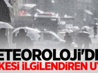 Meteoroloji'den uyarı: Bu illerde oturanlar dikkat