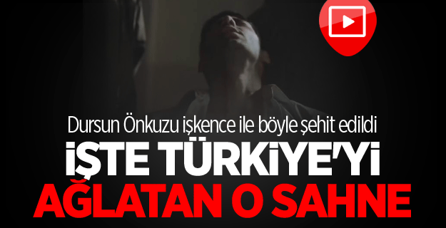 Ülkücü Şehit Dursun Önkuzu işkence ile böyle şehit edildi