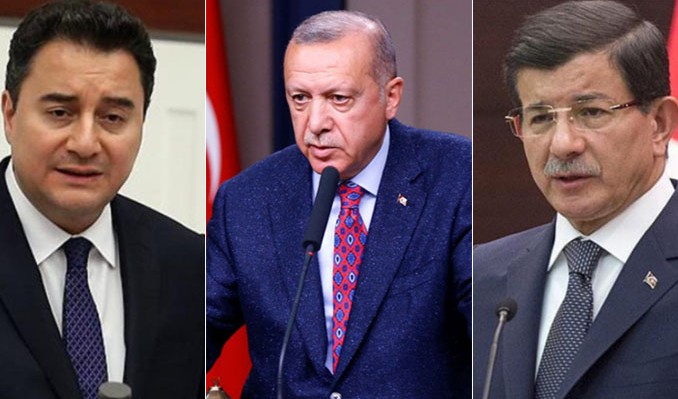 Erdoğan'dan Davutoğlu ve Babacan'a sert tepki! "Halk Bankası'nı dolandırmaya kalktılar"