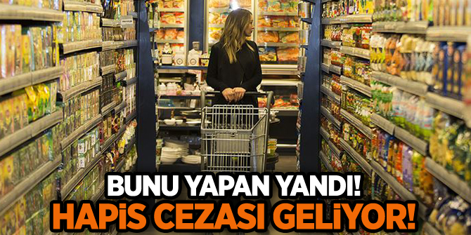 Bunu yapan yandı! Hapis cezası geliyor