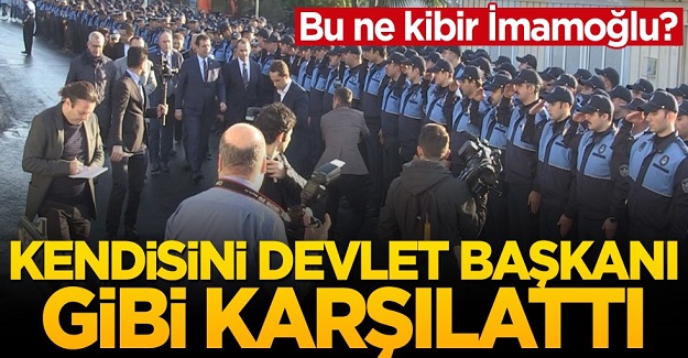 İmamoğlu'ndan kibir dolu hareket! Sanarsın devlet başkanı