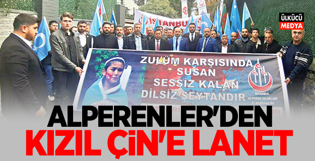 Alperenler’den Kızıl Çin’e lanet