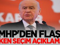 MHP Lideri Devlet Bahçeli'den Erken Seçim Açıklaması