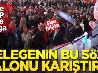 CHP kongresinde yine kavga çıktı! Bu sözleri duyunca şişe fırlattı