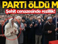 "İYİ Parti öldü mü?" Şehit Cenazesinde rezillik